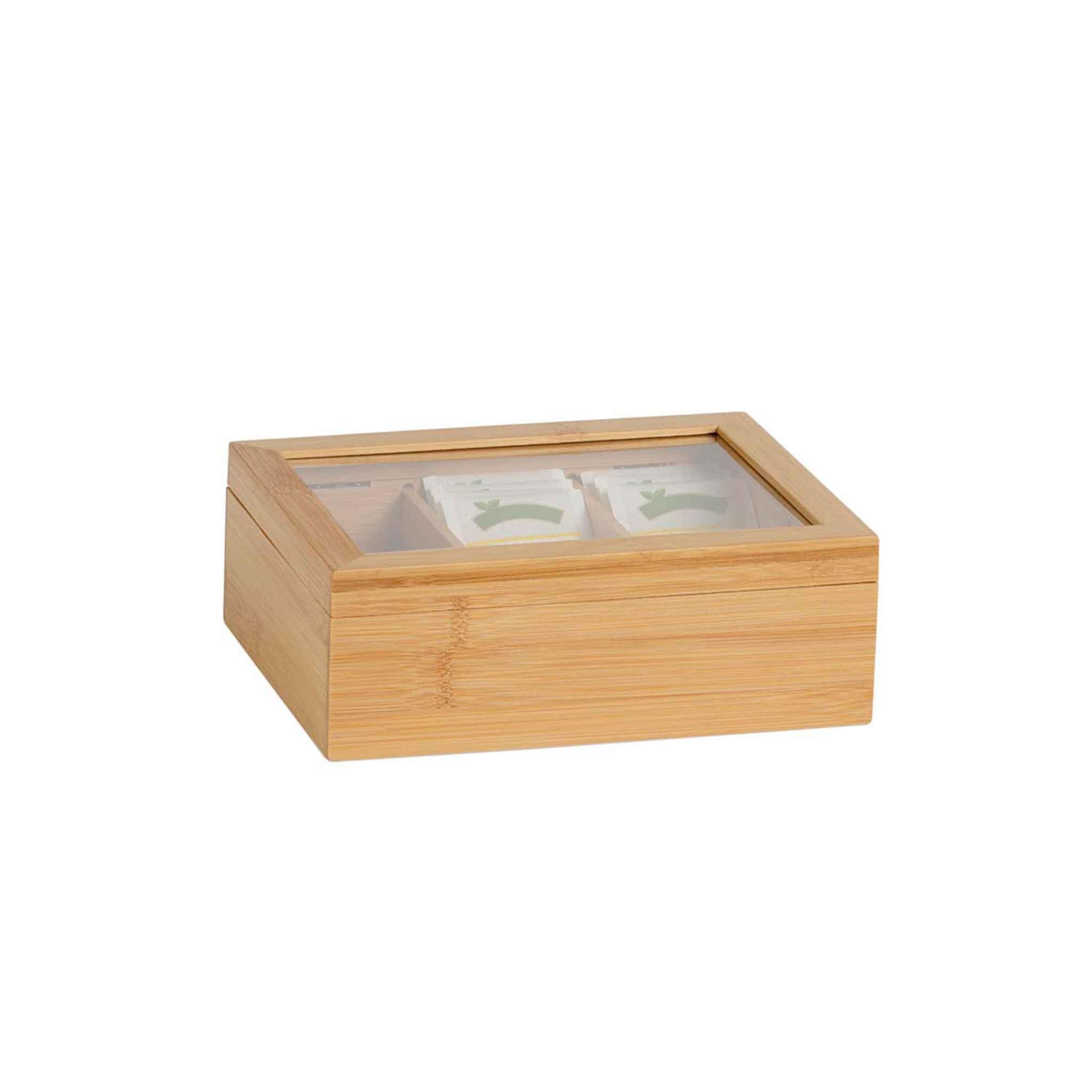 Bamboo tea box