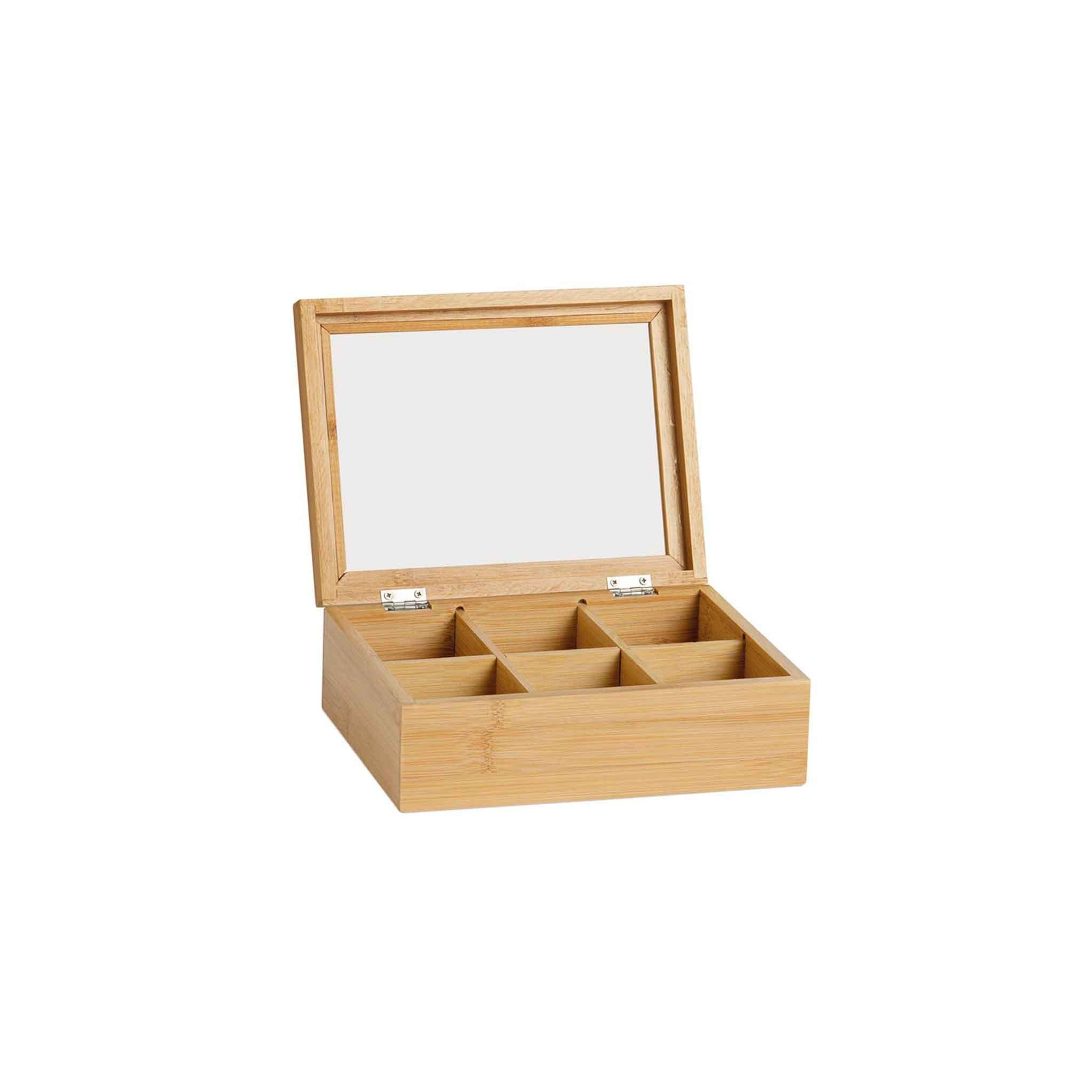 Bamboo tea box