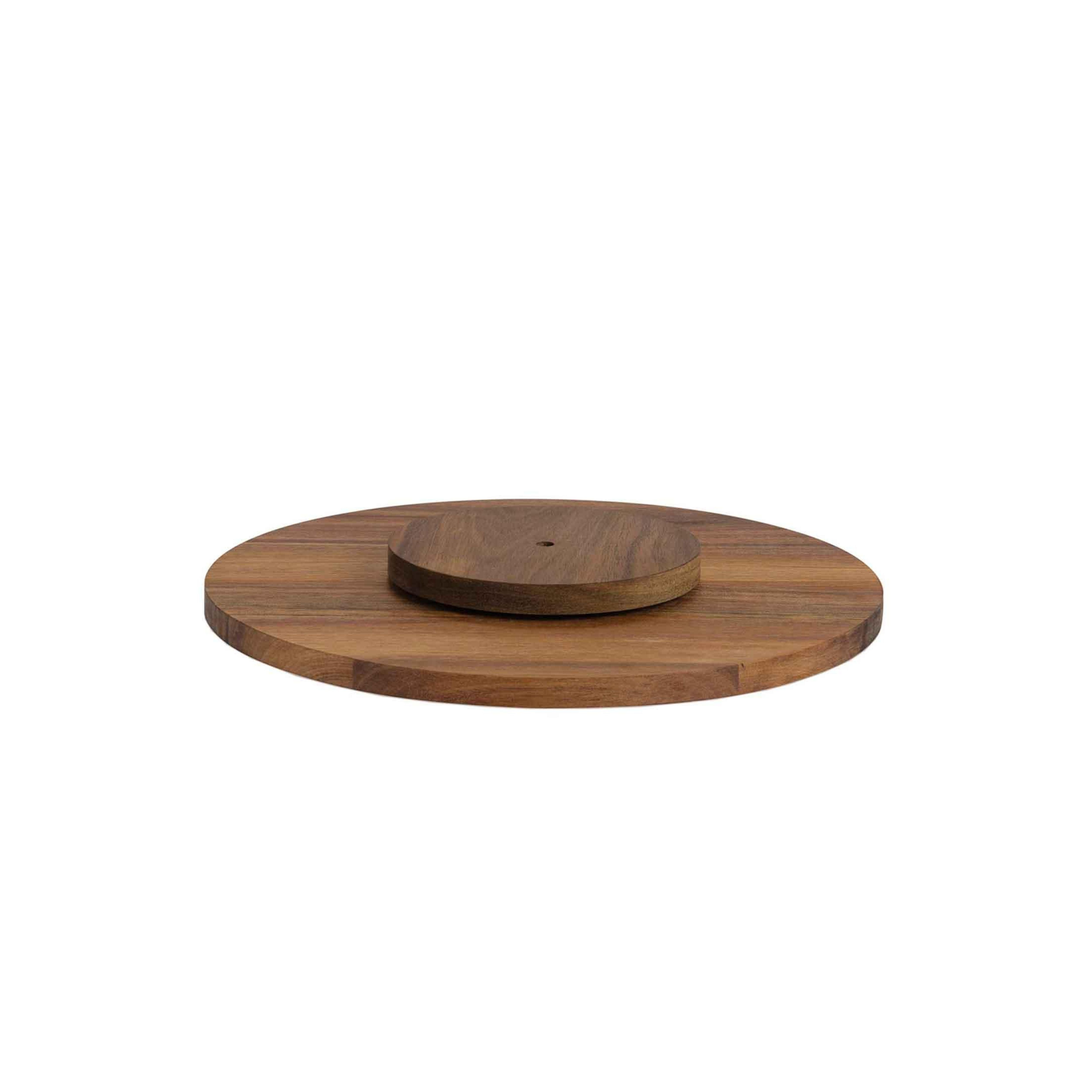 Acacia wood turntable