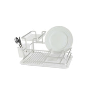 Double metal kitchen dish drainer