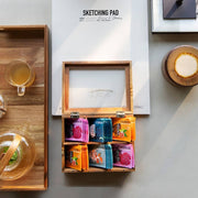 Organizador de te para la cocina