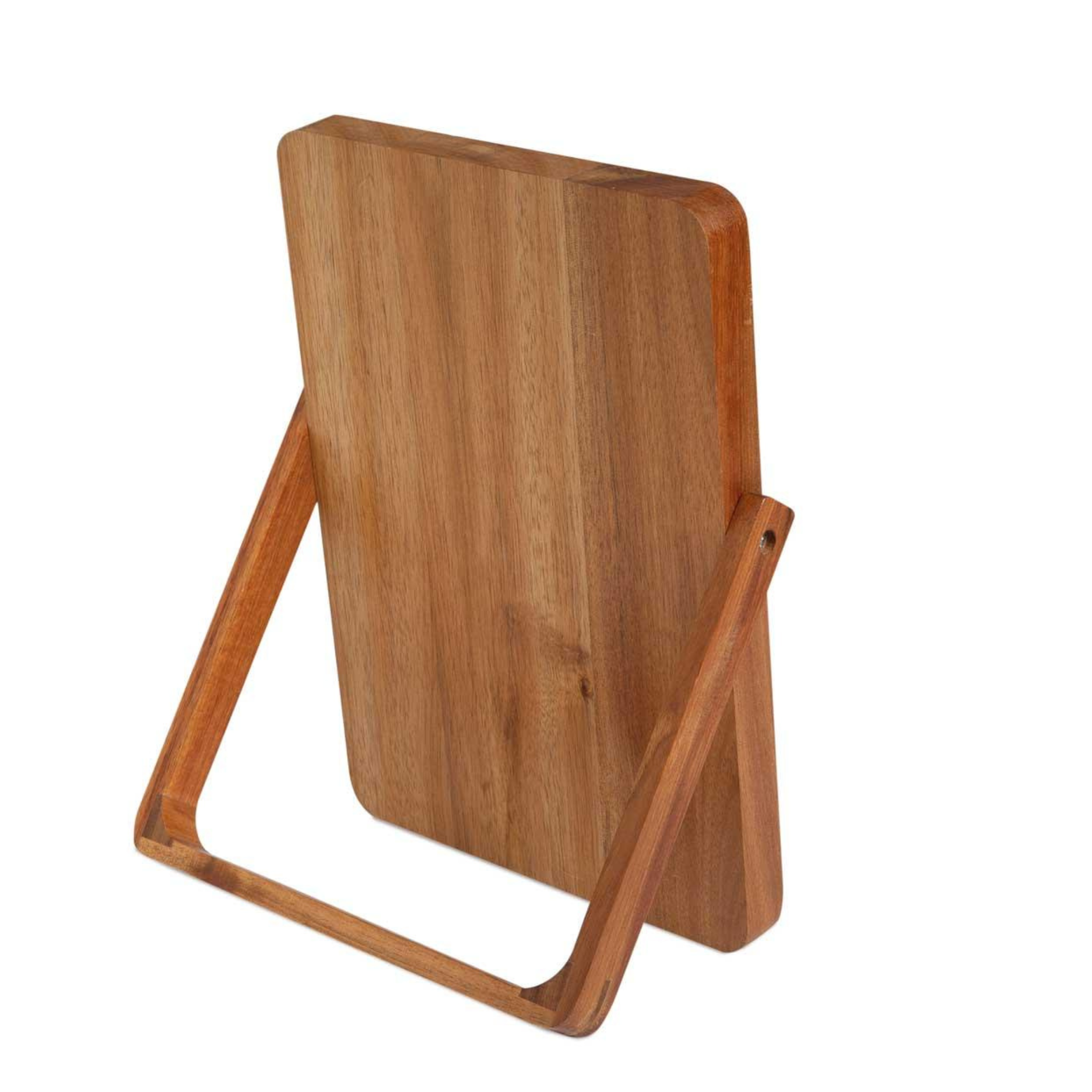 Wooden vanity mirror