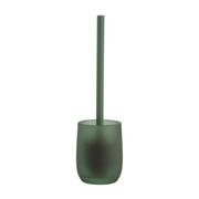 Escobilla de baño moderna verde de cristal