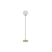 Golden metal living room lamp