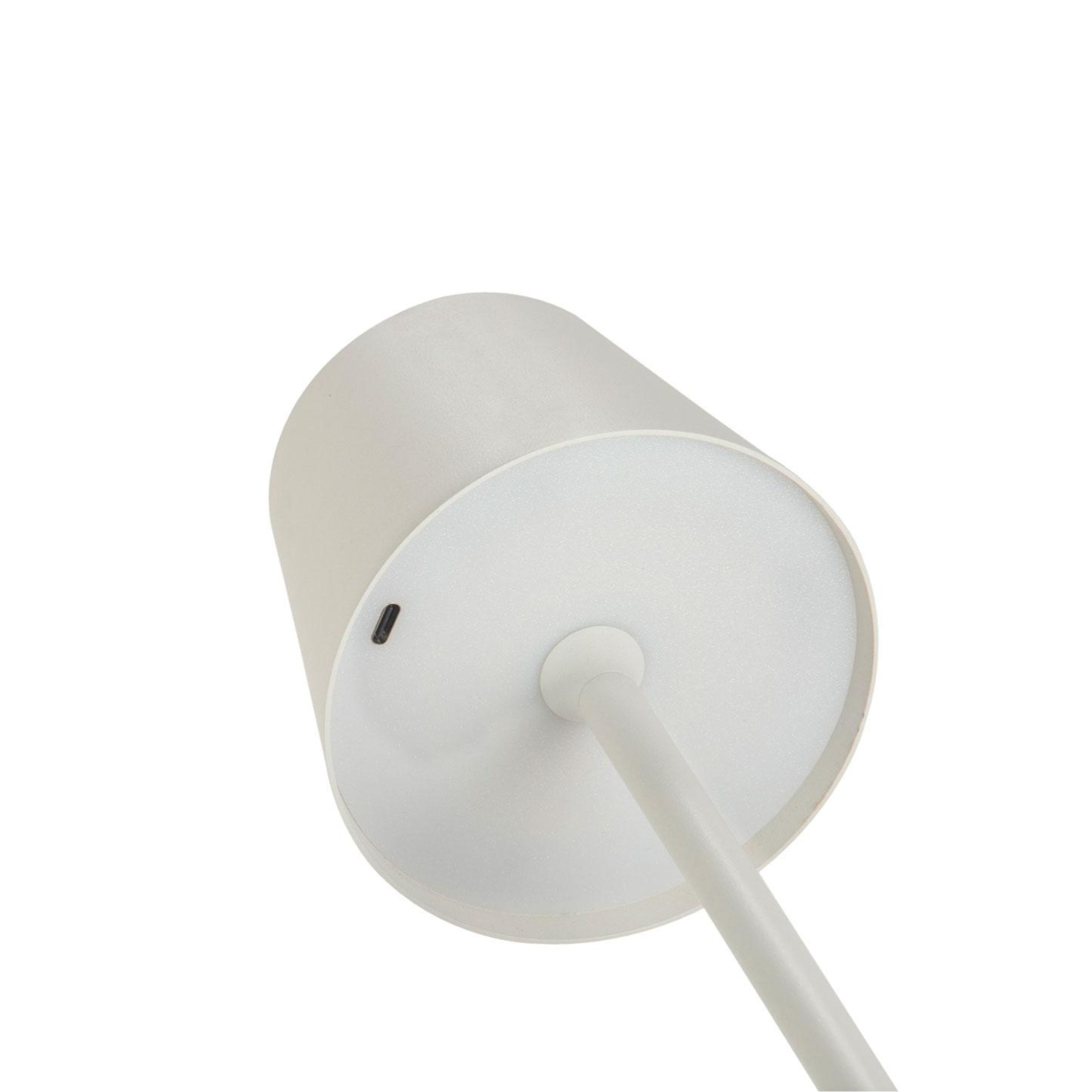 White wireless LED lamp