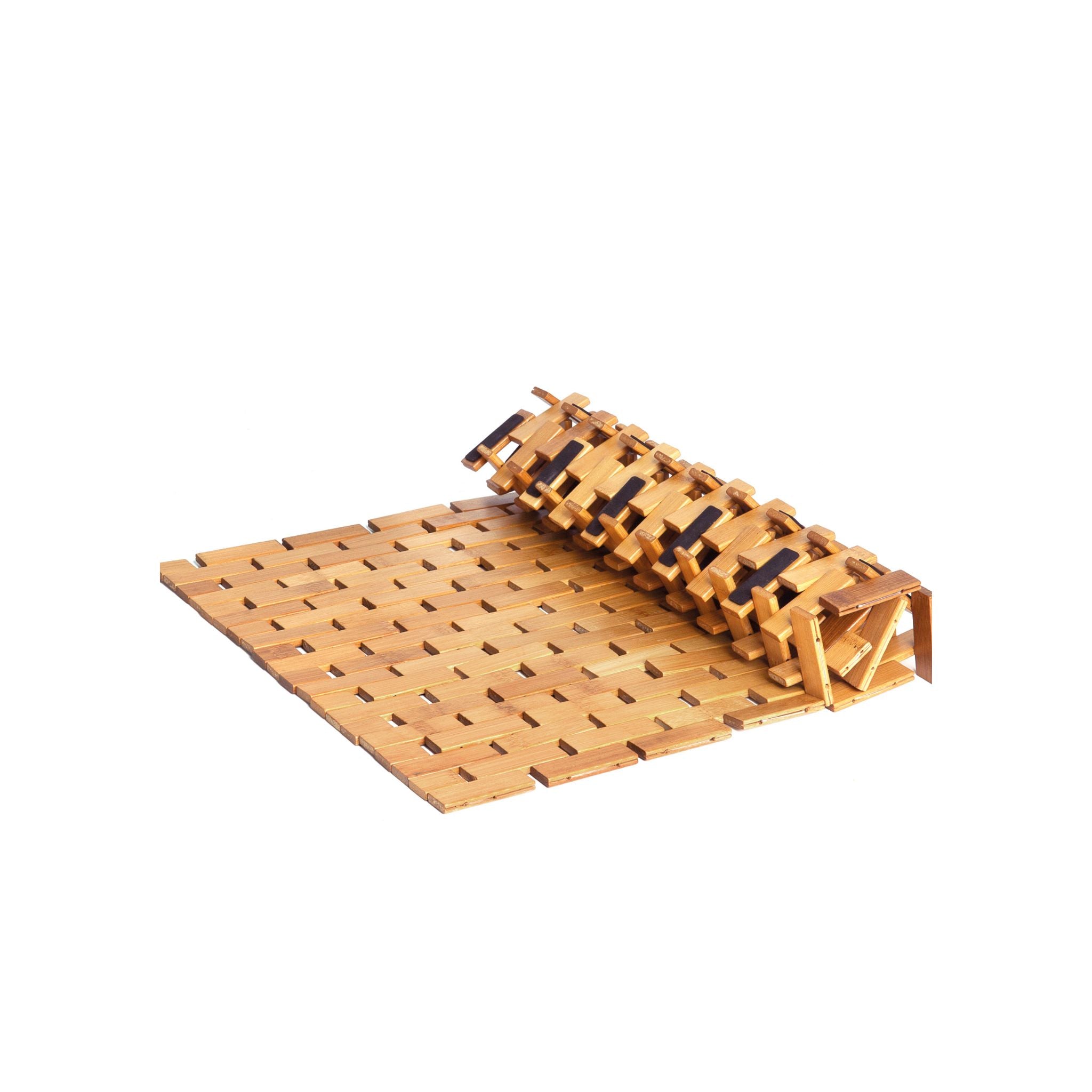 Bamboo bath mat