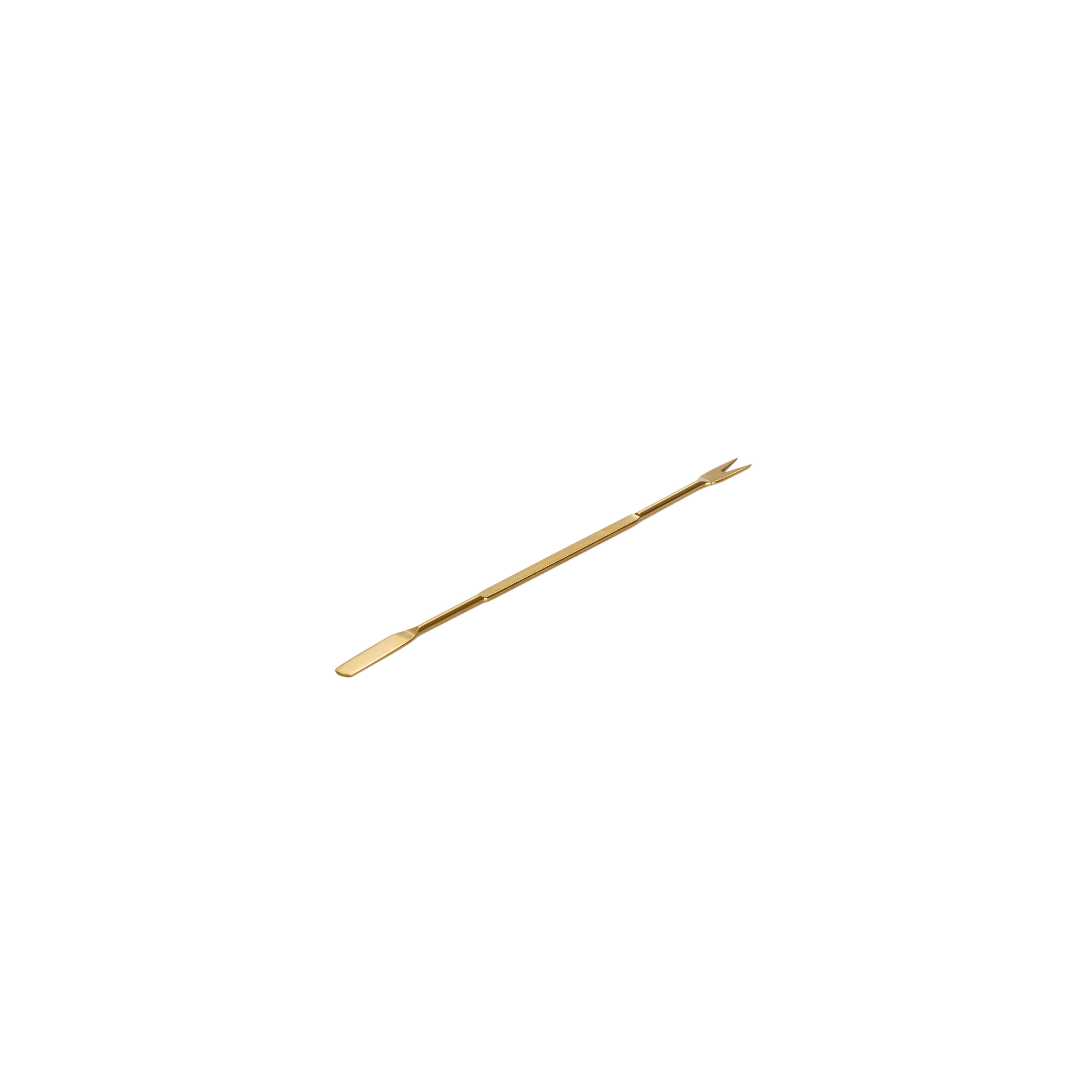 Kit de abridor de marisco de acero dorado