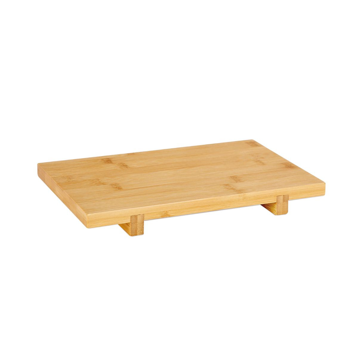 Tabla de cortar y servir de bambú 24 cm