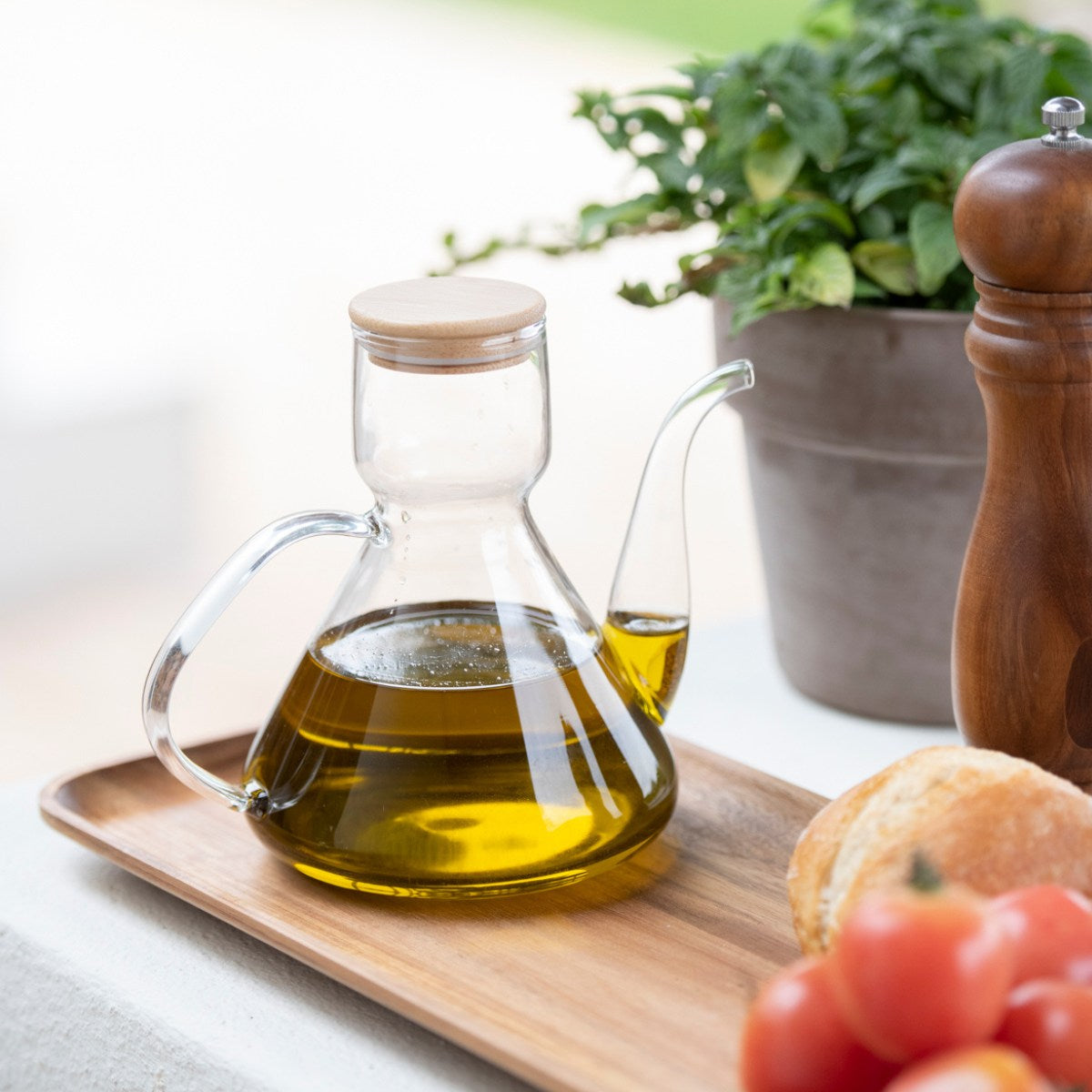 Aceitera De Cocina Cl sica Cristal Y Bamb Andrea House aceitera-de-cocina-cl-sica-cristal-y-bamb-andrea-house