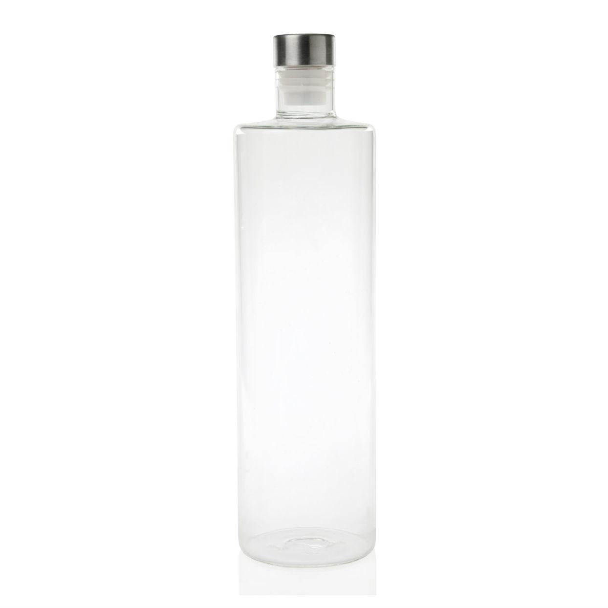 Botella de agua de cristal transparente 1,5 L