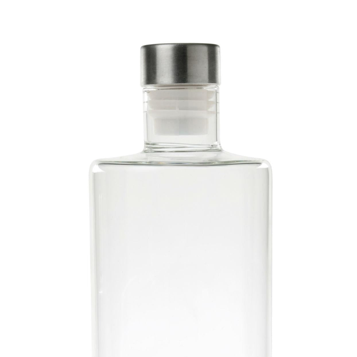 Botella de agua de cristal transparente 1,5 L