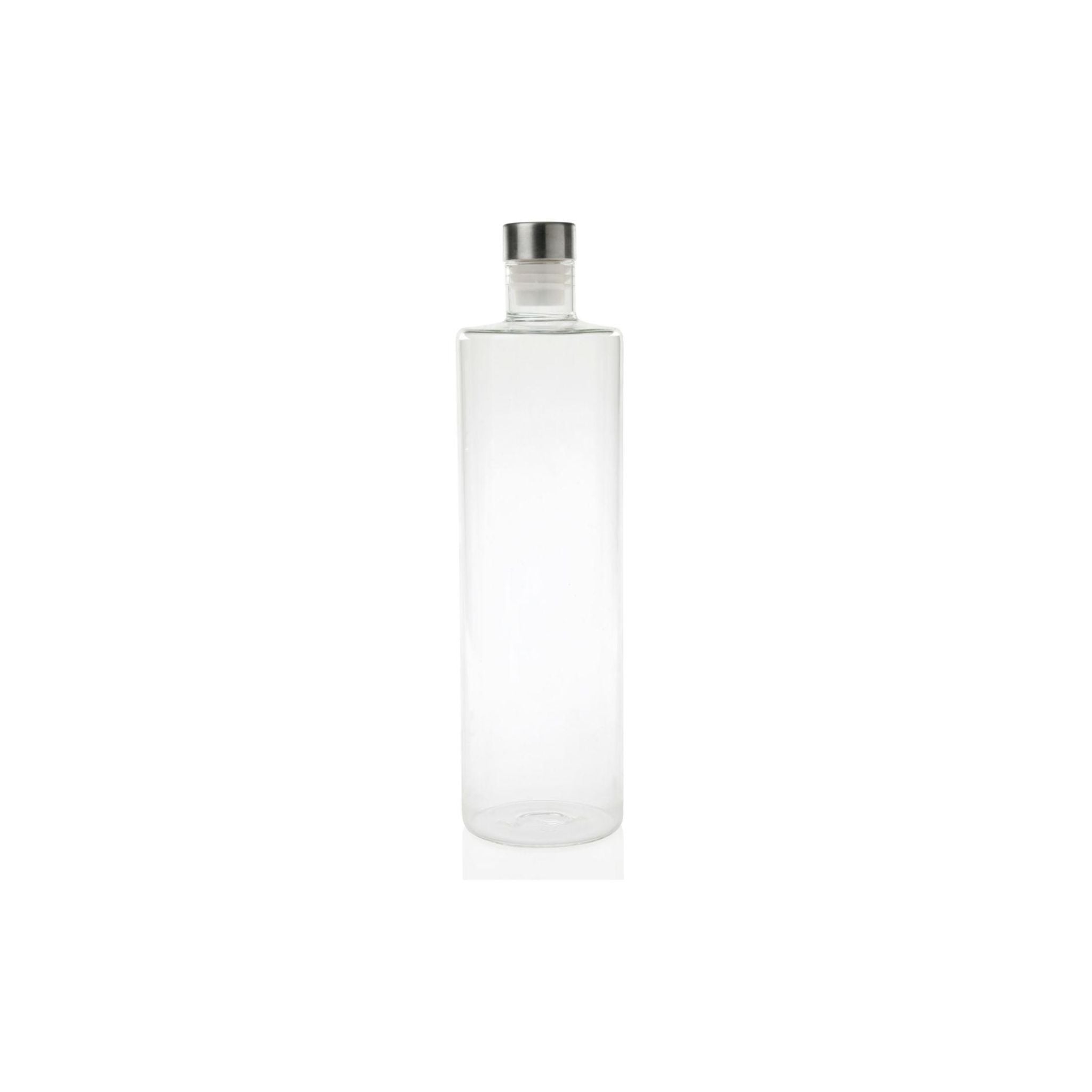 Botella de agua de cristal transparente 1,5 L