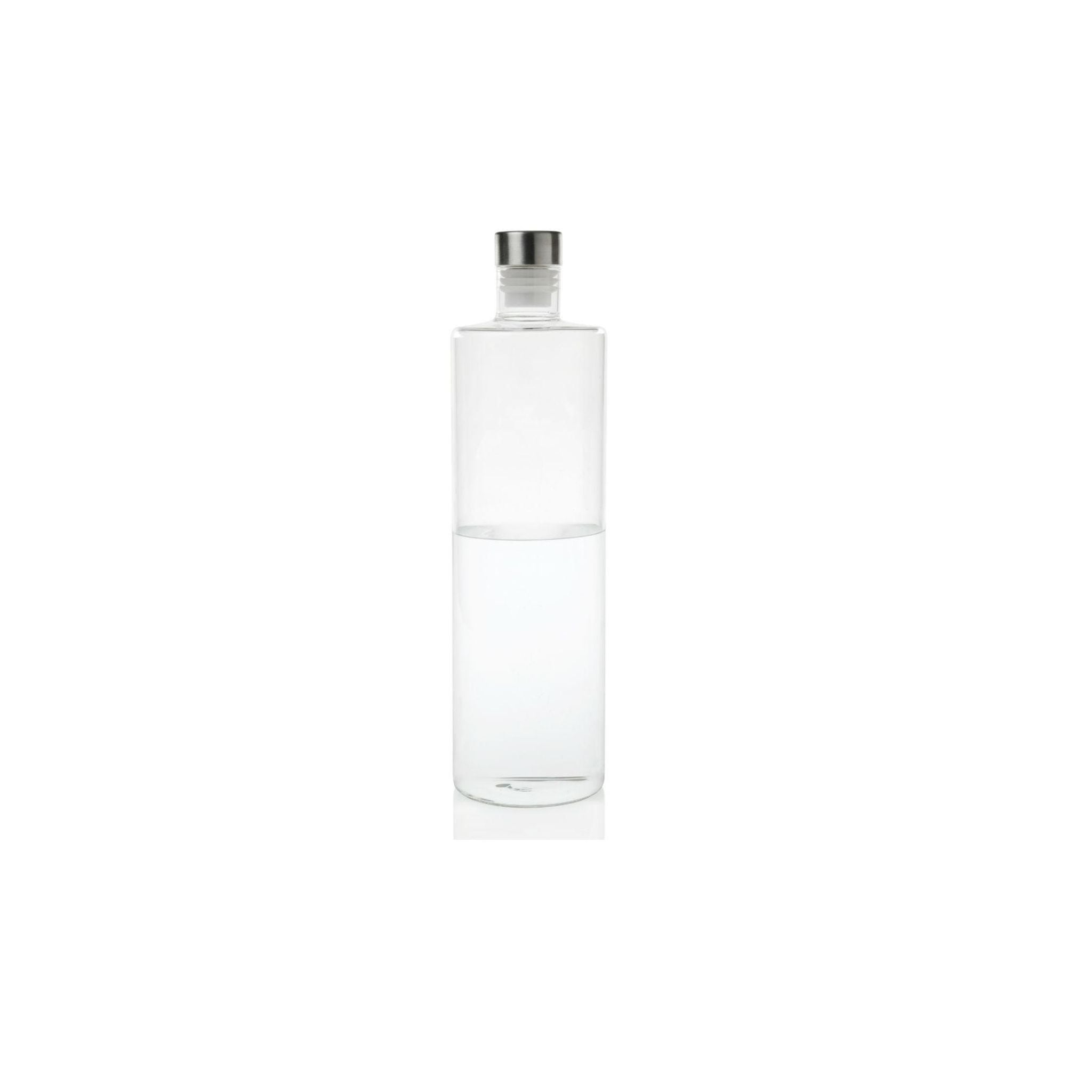 Botella de agua de cristal transparente 1,5 L