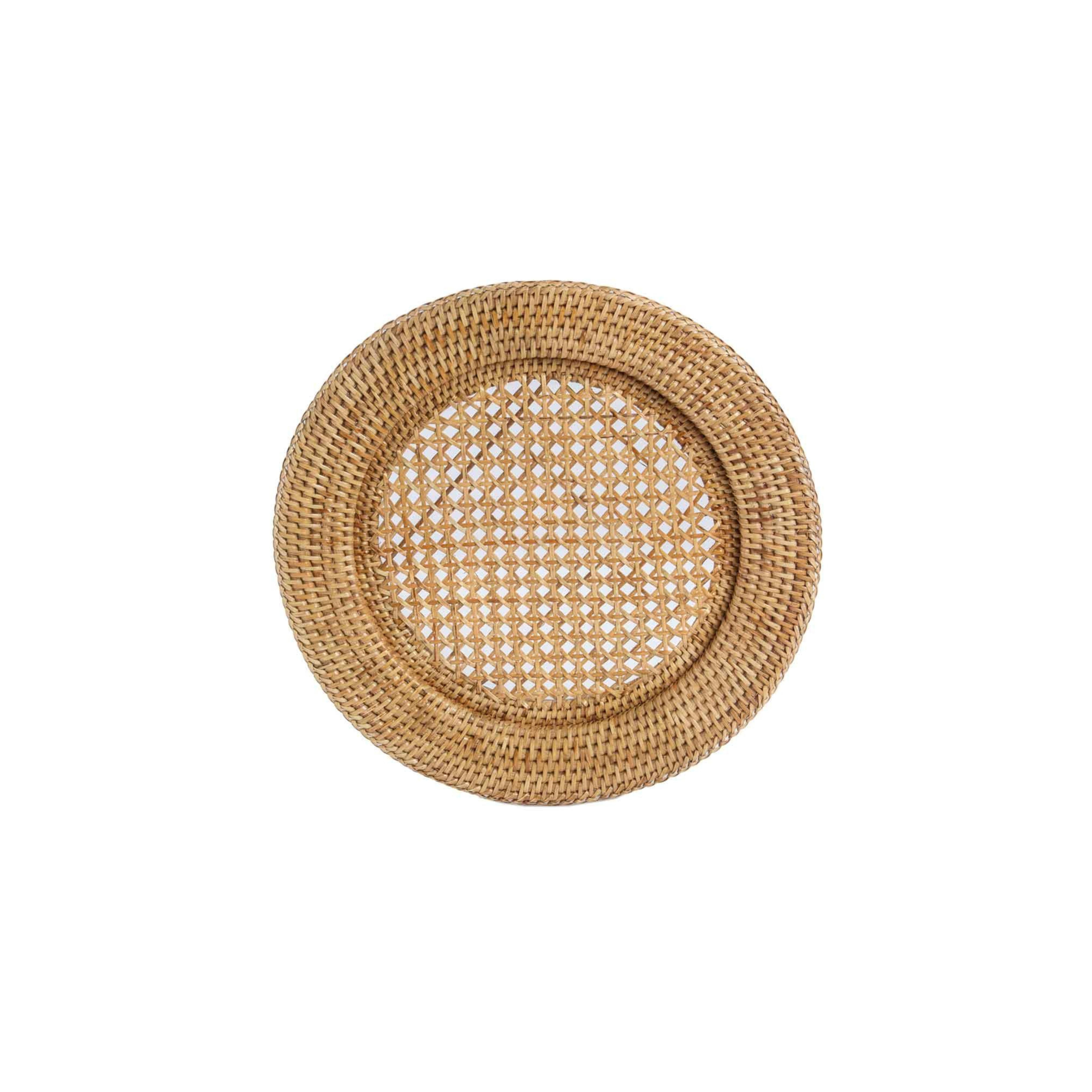Rattan underplate