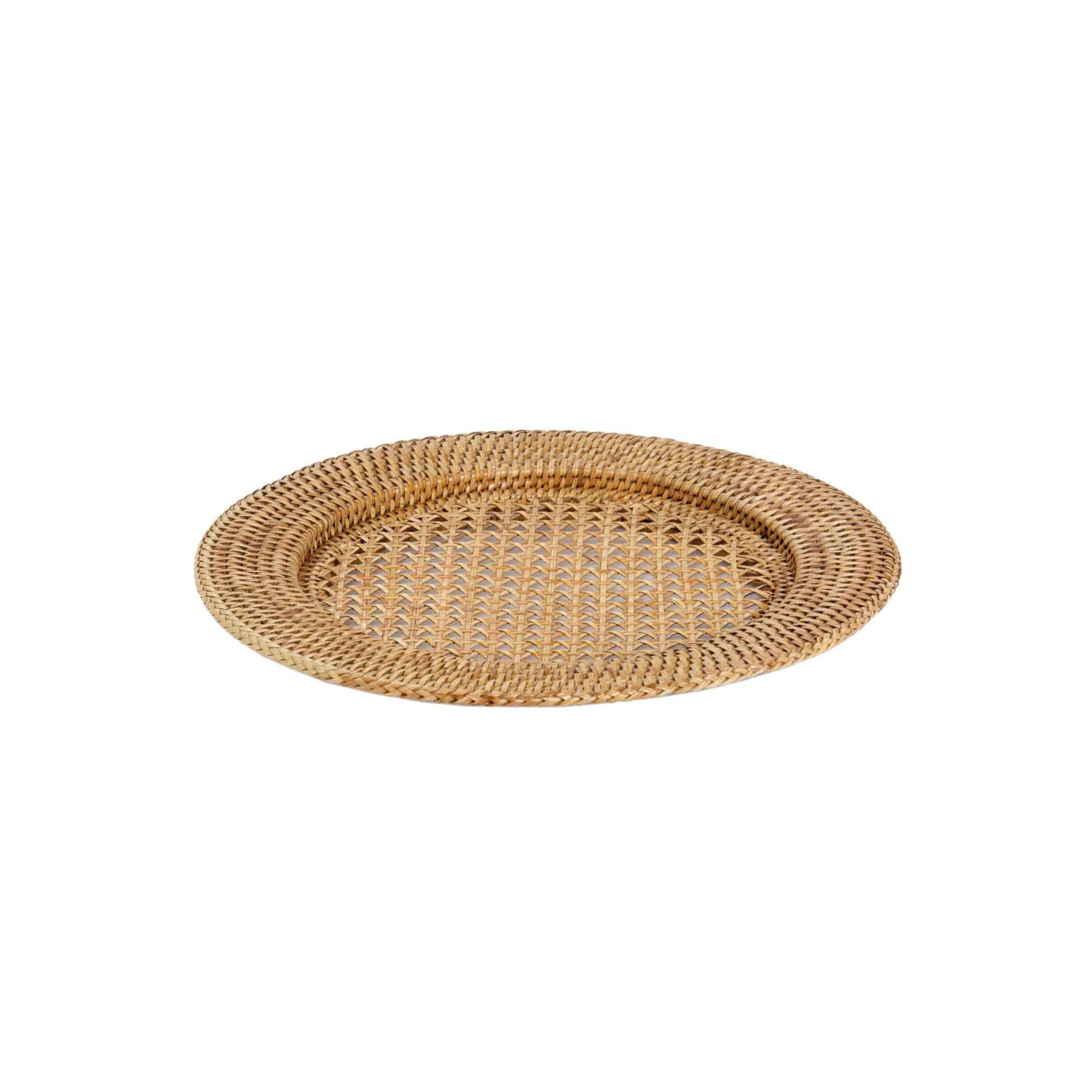 Rattan underplate