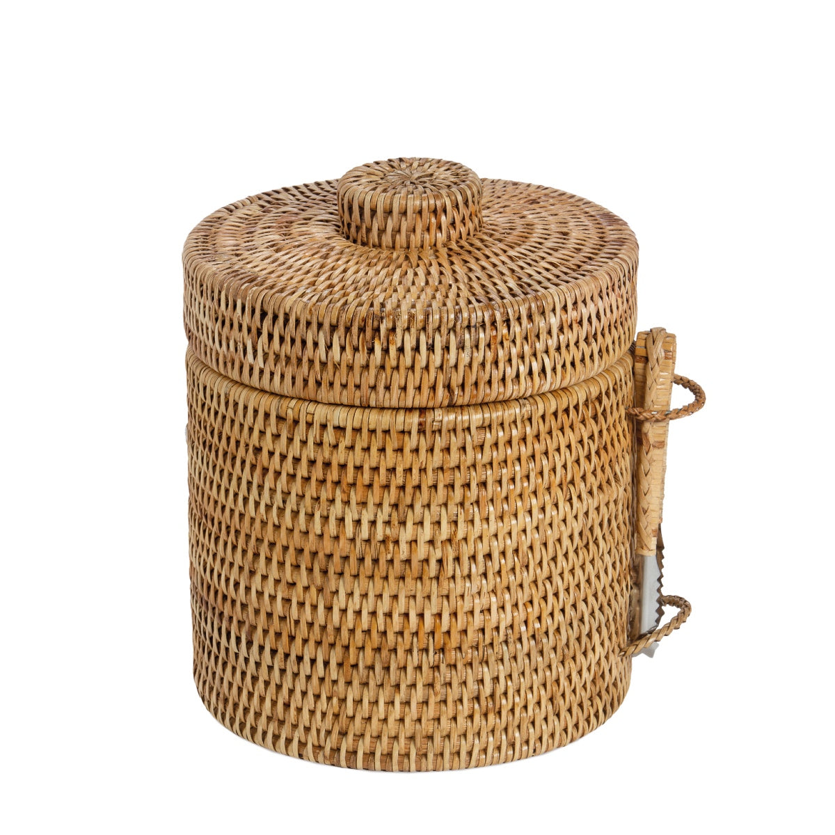 Cubitera de ratán con pinzas 3 litros