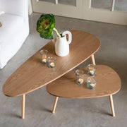 Modern wooden coffee tables