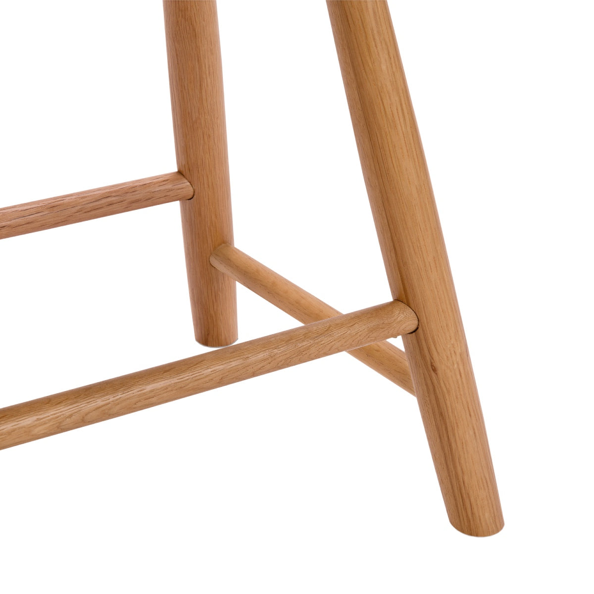 Taburete de bar de madera de roble