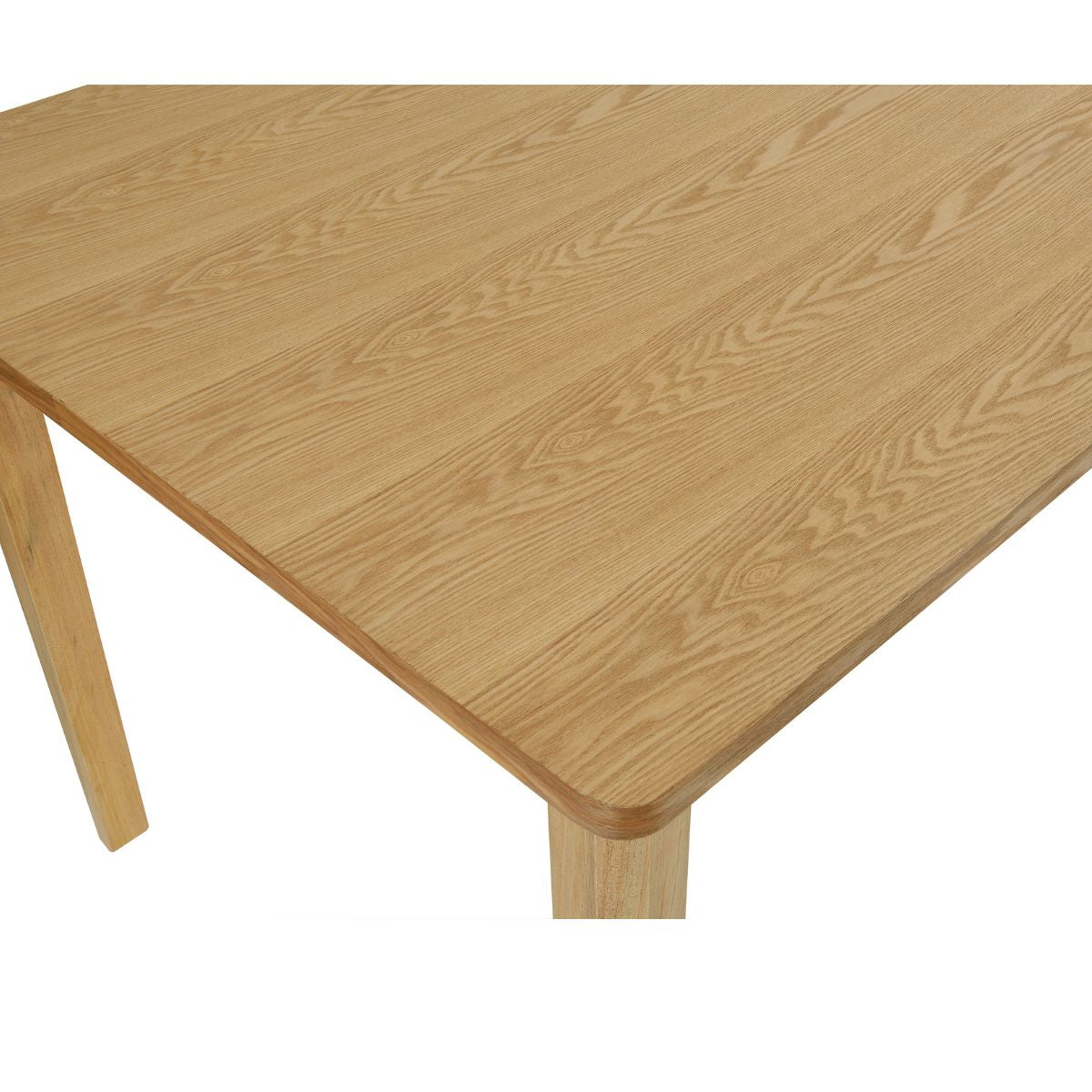 Classic beige wooden dining table