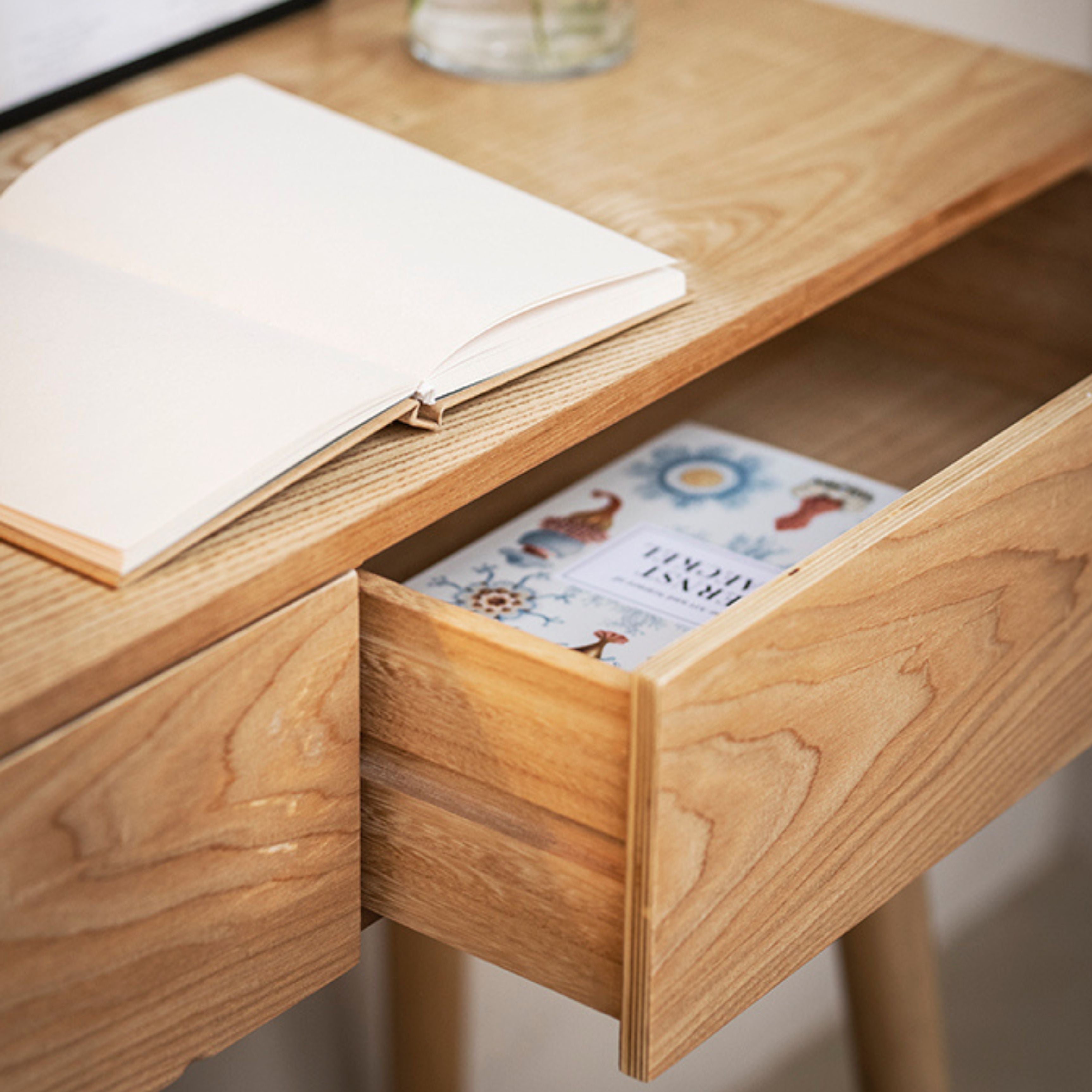 Nordic wooden console table