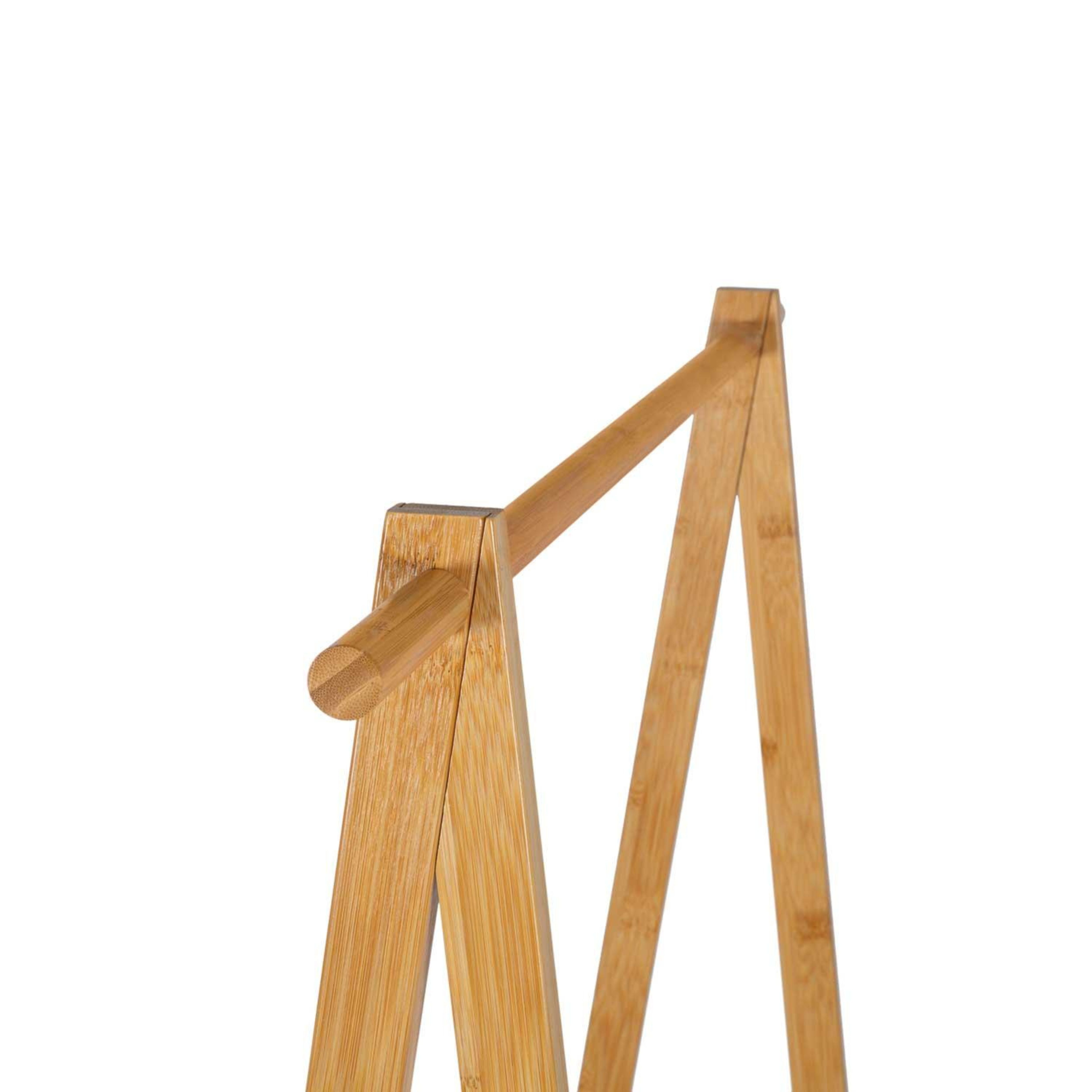 Bamboo coat rack
