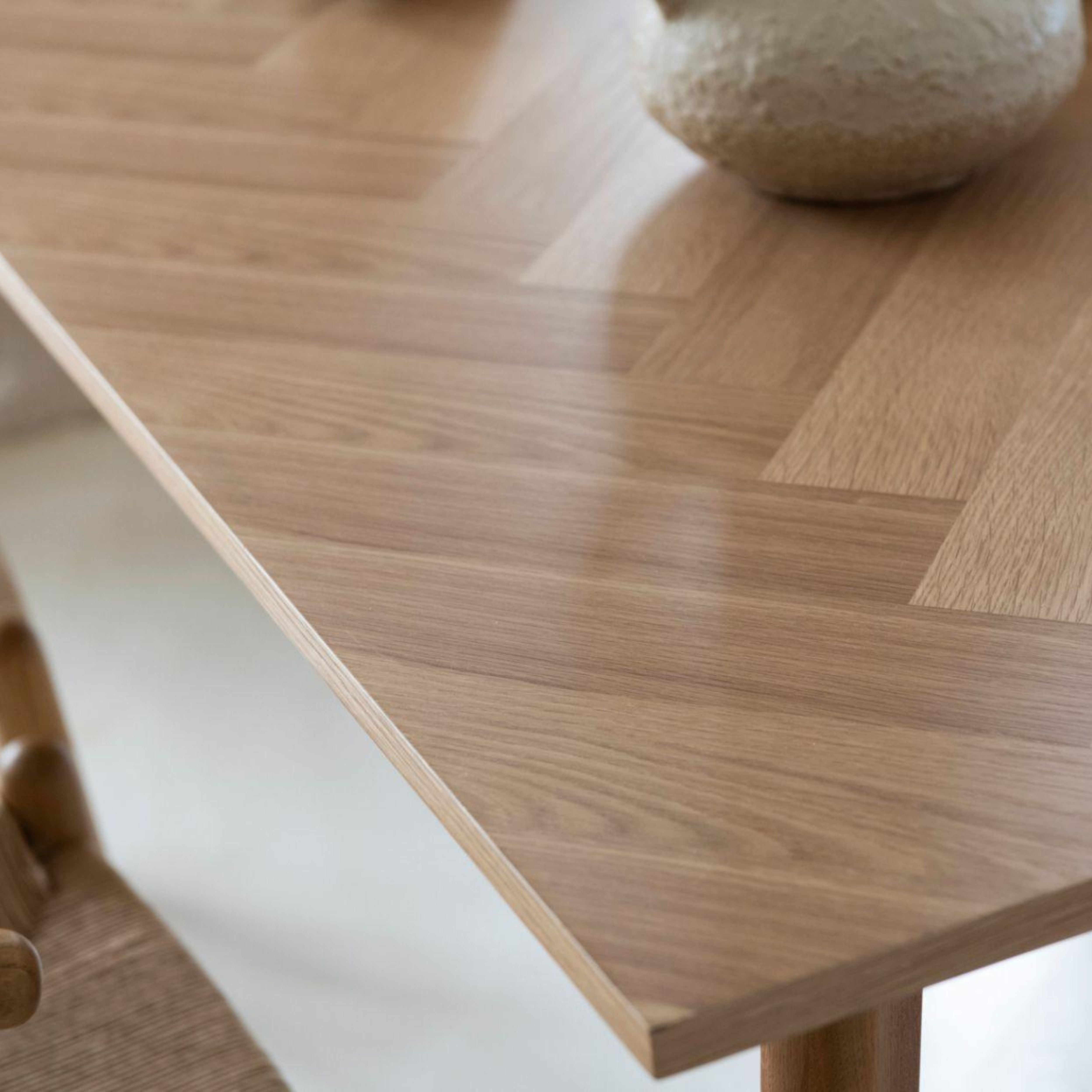 Nordic wooden dining table