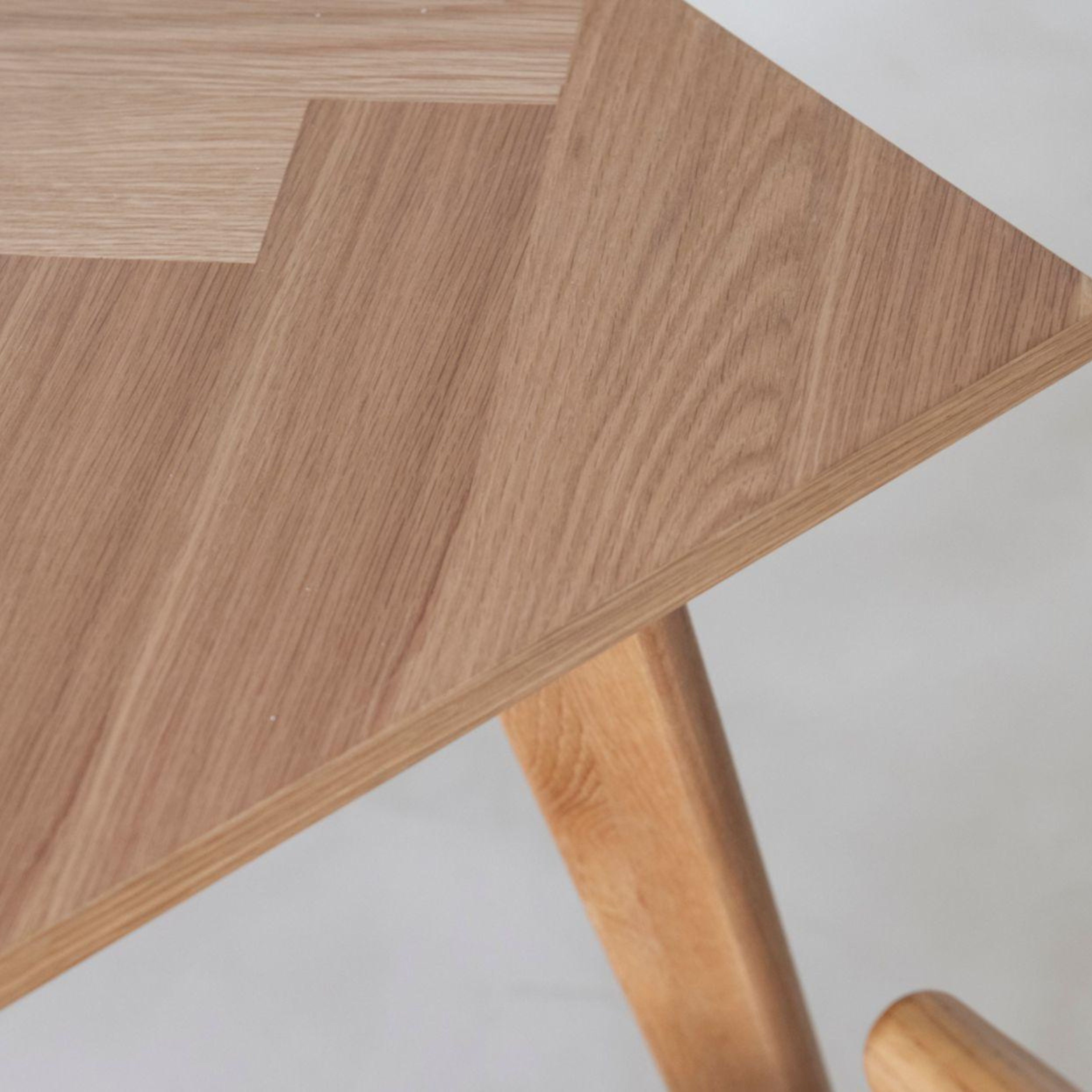 Nordic wooden dining table