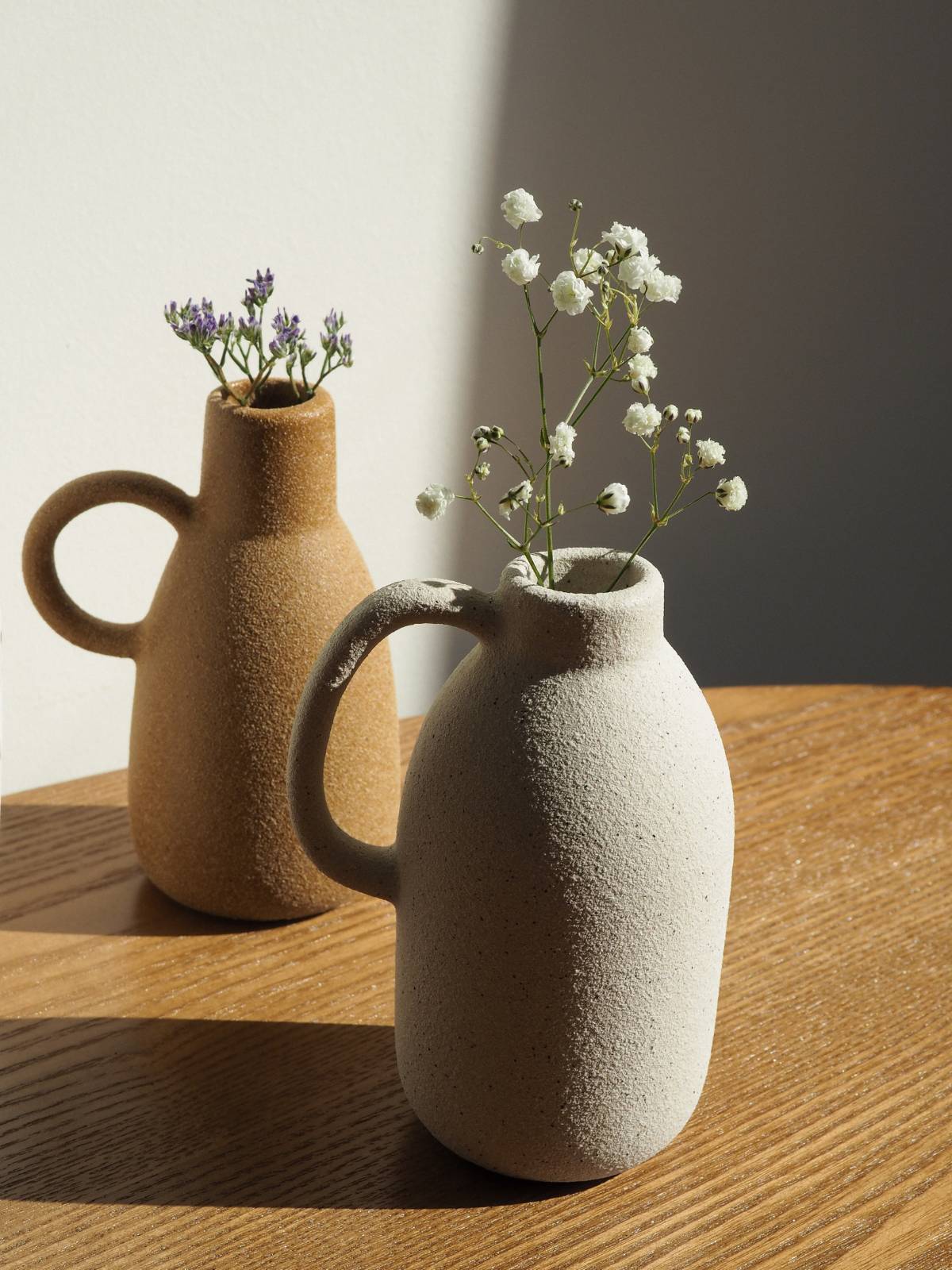 Floreros de cerámica