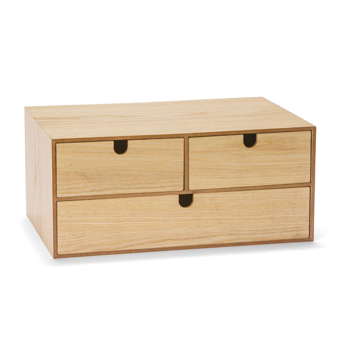 Wooden desk organizer