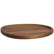 Decorative acacia wood tray
