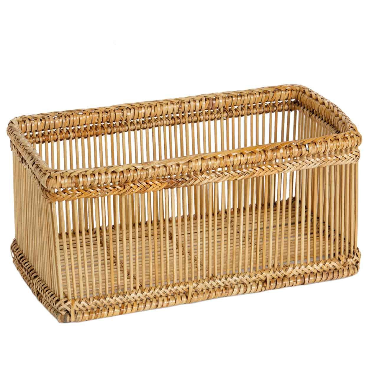 Cesta multiusos de ratán