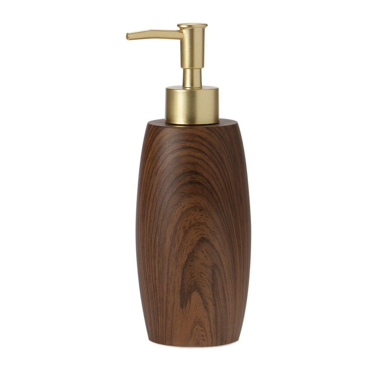 Classic brown resin bathroom dispenser