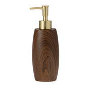 Classic brown resin bathroom dispenser