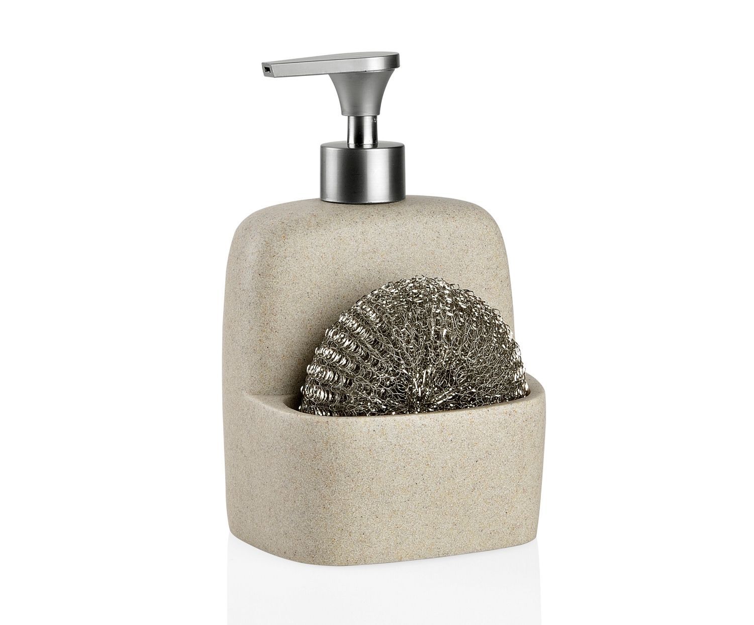 Beige resin kitchen dispenser