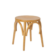 Taburete nórdico de madera de olmo