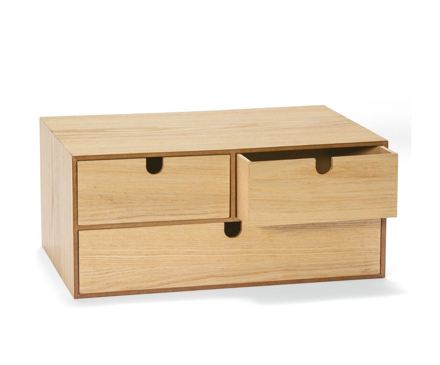 Organizador para el escritorio de madera