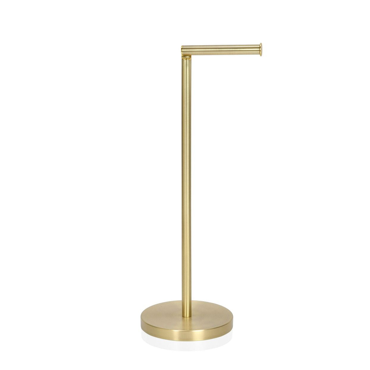 Classic metal gold toilet paper holder